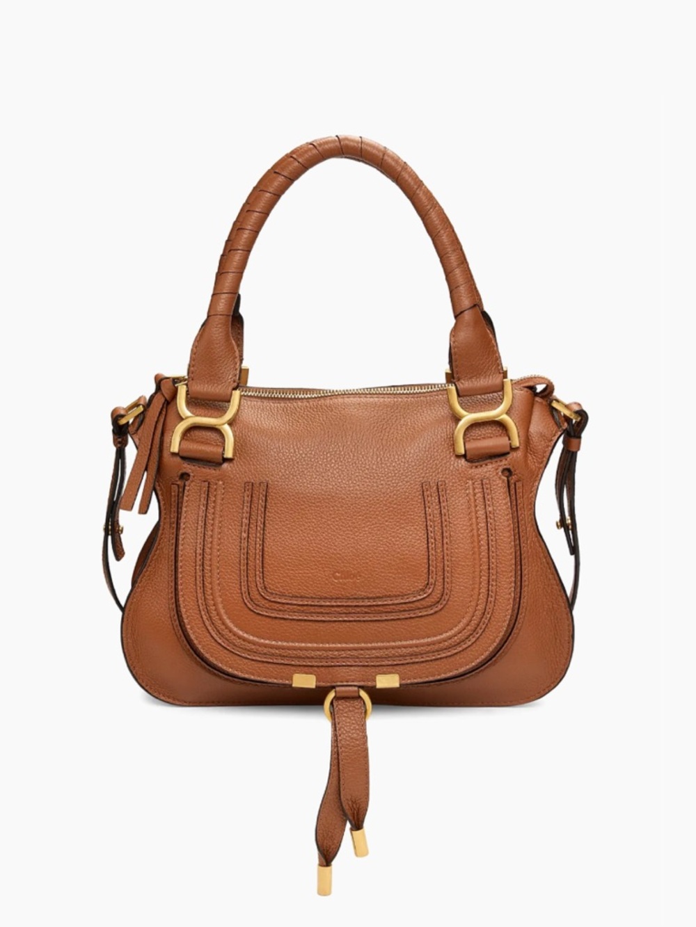 NWT Chloe Small Marcie Leather Satchel